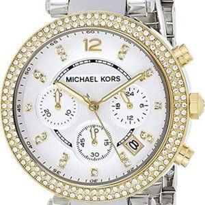 NWT 39mm Michael Kors Two Tone Watch